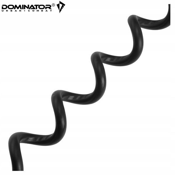 Тренчик карабин Dominator черный с витым шнуром фиксация пистолета ключей или ножа 2268 фото