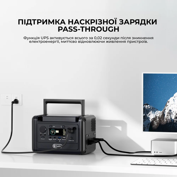 Портативная зарядная станция Flashfish T300PRO 300 Вт 230 Вт&middot;ч/72000 мАч чистая синусоида 2683 фото