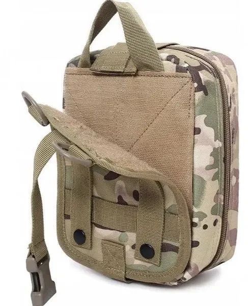 Подсумок аптечка мультикам 21&times;16&times;8 см медицинская сумка органайзер MOLLE водонепроницаемый универсальный 2073 фото