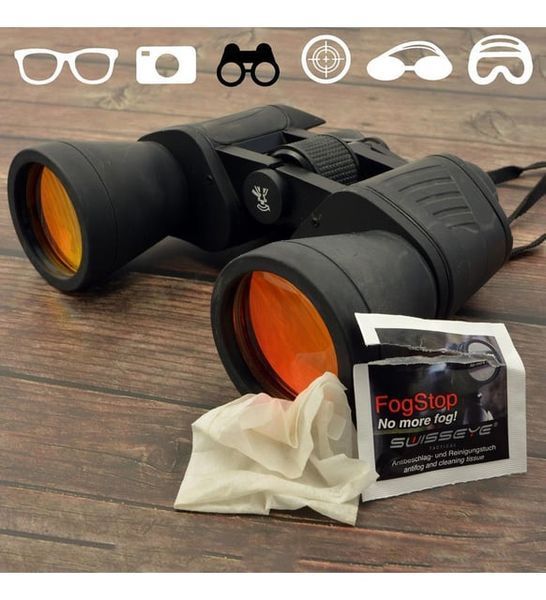 Салфетки для чистки линз и оптики Swisseye Anti-Fog 30 шт 2498 фото