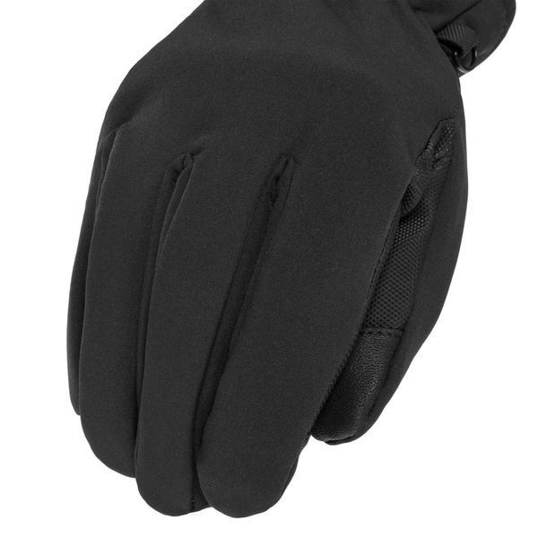 Тактические зимние перчатки Mil-Tec Softshell Thinsulate утепленные черные XL 2233445741 фото