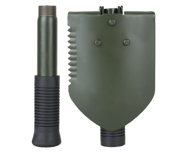 Складная саперная лопата MIL-TEC Sapper Mini II с пилой и киркой 40 см углеродистая сталь 2123 фото