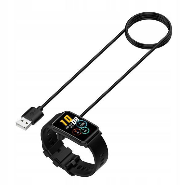 Зарядное устройство USB магнитный кабель Koanni 1 м черный для часов Huawei Band 6&ndash;10 Watch Fit 1&ndash;3 2637 фото