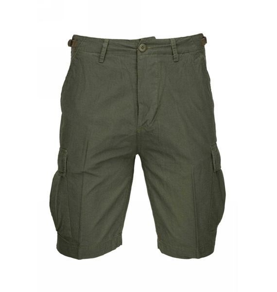 Тактические летние шорты Brandit олива выше колен BDU Ripstop Shorts XXL 2177882475 фото