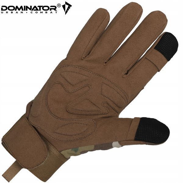 Перчатки Dominator мультикам M для стрельбы военные армейские сенсорные со съемными пальцами защитные 2271 фото