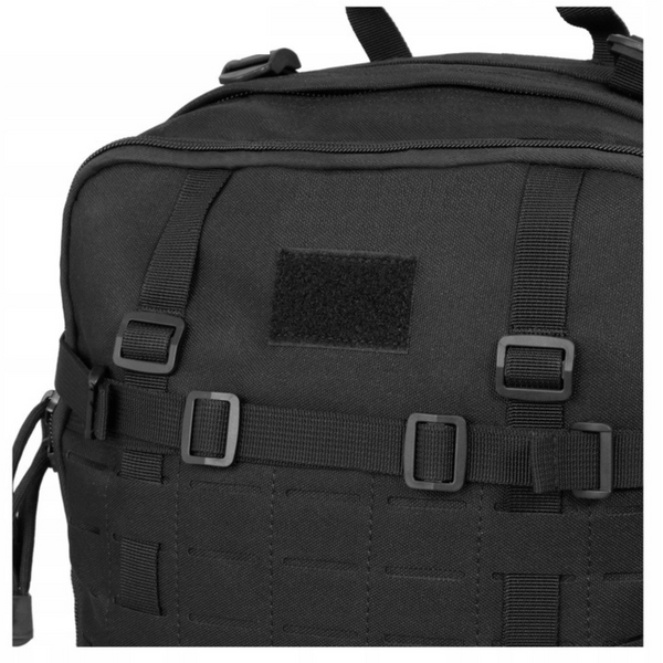 Прочный рюкзак Dominator 45л черный военный рюкзак с системой Molle 2124 фото