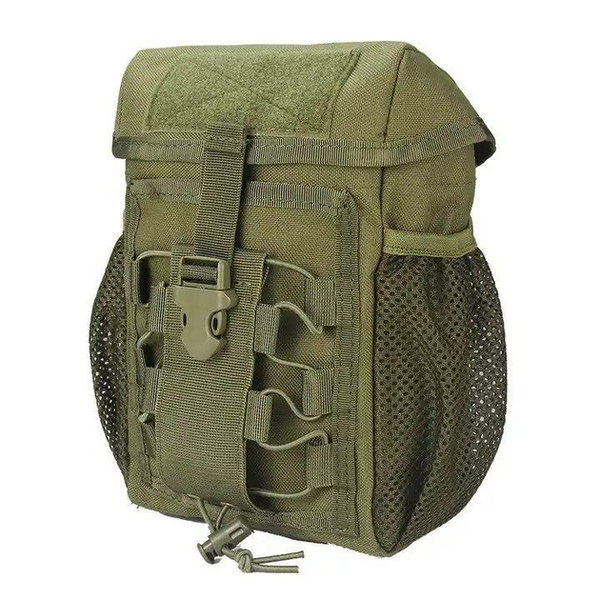 Подсумок аптечка олива 600D медицинская сумка органайзер Molle водонепроницаемая 2077 фото