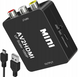 Конвертер AV RCA → HDMI 1080p AV2HDMI переходник видеосигнала композитный кабель RCA-HDMI с USB питанием Plug & Play