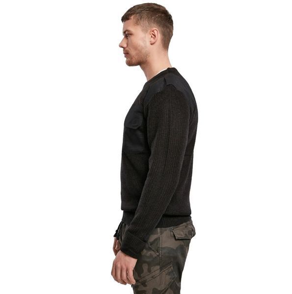 Военный свитер Brandit, тактический свитер черный, BRANDIT Bundeswehr XXL 1014 фото