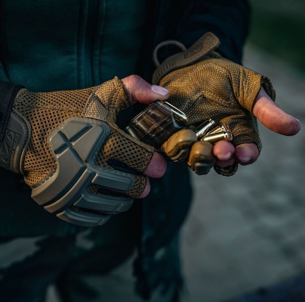 Тактические перчатки койот, Mechanix Wear M-Pact Partial Palm Tactical Gloves Coyote XL 2203598711 фото