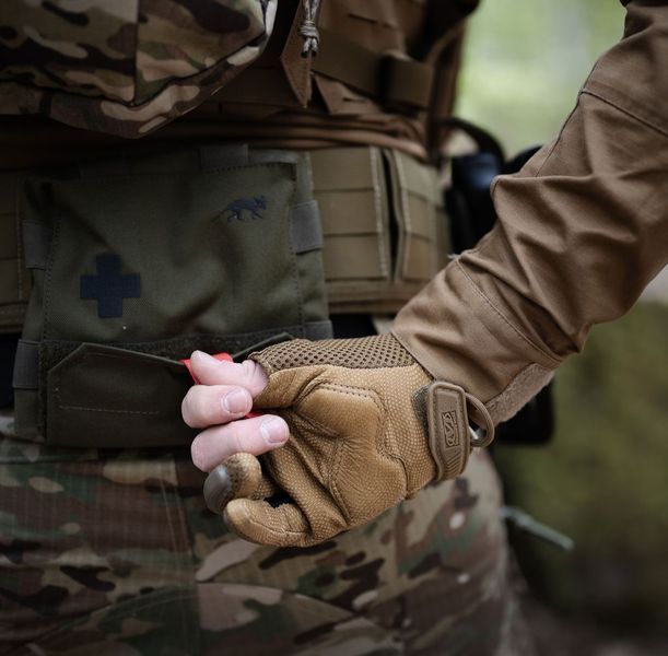 Тактические перчатки койот, Mechanix Wear M-Pact Partial Palm Tactical Gloves Coyote XL 2203598711 фото