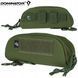 Футляр для окулярів Dominator жорсткий 18&times;8&times;6 см MOLLE оливковий з карабіном липучкою для сонцезахисних та захисних окулярів &mdash; фото