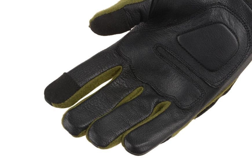 Перчатки Armored Claw Smart Flex Olive из козьей кожи со специальными вставками для работы с сенсорными экранами олива 2XL 2233445753 фото