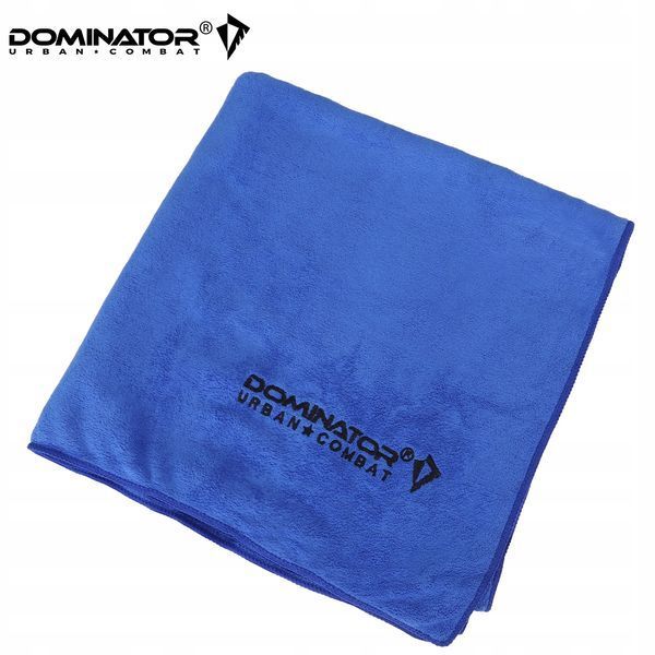 Полотенце Dominator синий 140x70 см микрофибра с чехлом быстросохнущее туристическое тренировочное 2241 фото