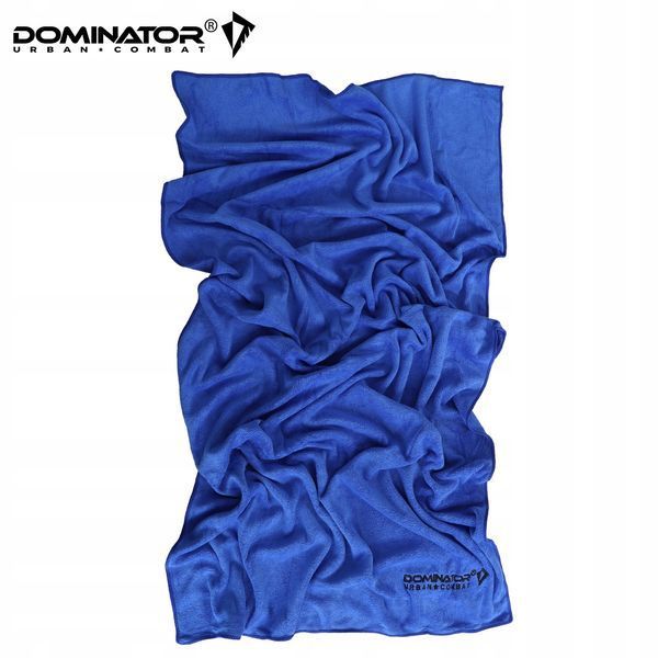 Полотенце Dominator синий 140x70 см микрофибра с чехлом быстросохнущее туристическое тренировочное 2241 фото