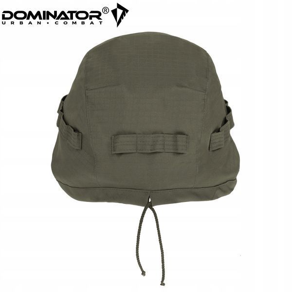 Маскувальний чохол Dominator оливковий на шолом ЗСУ кавер для захисту камуфляж 2291 фото