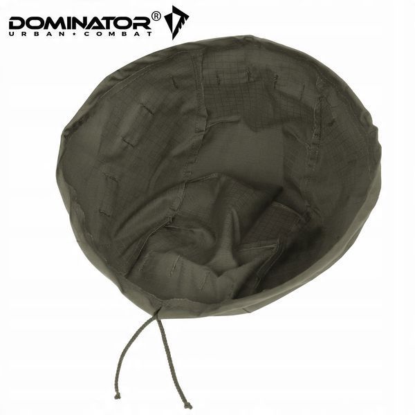 Маскувальний чохол Dominator оливковий на шолом ЗСУ кавер для захисту камуфляж 2291 фото