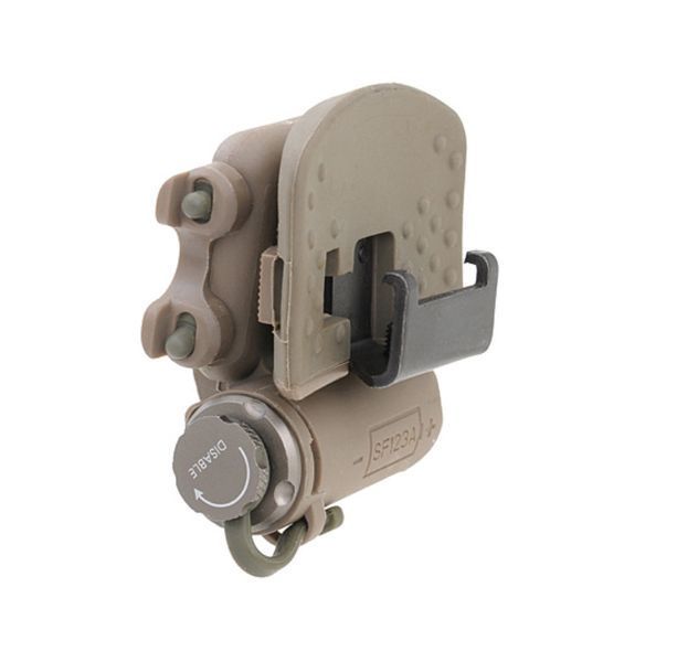 Фонарик на шлем Helmet light GEN2 белый и красный + ИК 1982161682 фото