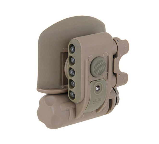 Фонарик на шлем Helmet light GEN2 белый и красный + ИК 1982161682 фото