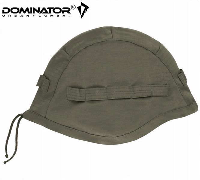 Маскувальний чохол Dominator оливковий на шолом ЗСУ кавер для захисту камуфляж 2291 фото