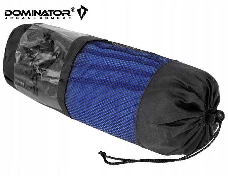 Полотенце Dominator синий 140x70 см микрофибра с чехлом быстросохнущее туристическое тренировочное 2241 фото