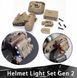 Фонарик на шлем Helmet light GEN2 белый и красный + ИК 1982161682 фото 4