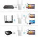Усилитель сигнала Wi-Fi двухдиапазонный ретранслятор 2.4 ГГц 5 ГГц AC1200 1200 Мбит/с 2393 фото 4
