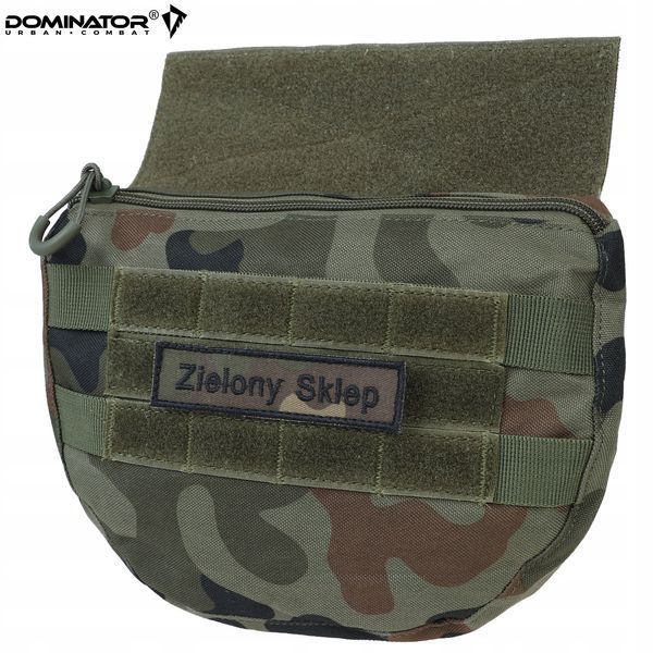 Подсумок напашник Dominator камуфляж MOLLE для плитоноски рюкзака снаряжения аптечки 2278 фото