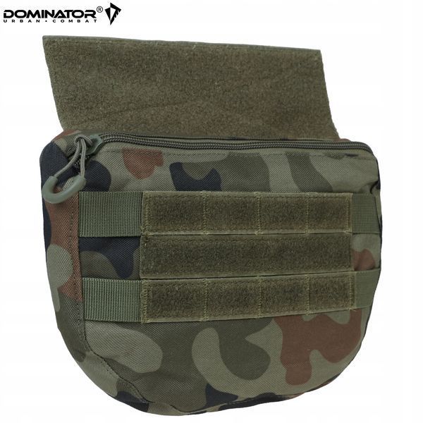 Подсумок напашник Dominator камуфляж MOLLE для плитоноски рюкзака снаряжения аптечки 2278 фото