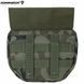 Подсумок напашник Dominator камуфляж MOLLE для плитоноски рюкзака снаряжения аптечки 2278 фото 6