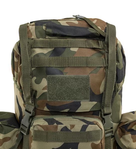 Баул Brandit Kampfrucksack Molle 65л, тактический рюкзак 65л Woodland, рюкзак военный 2021565933 фото