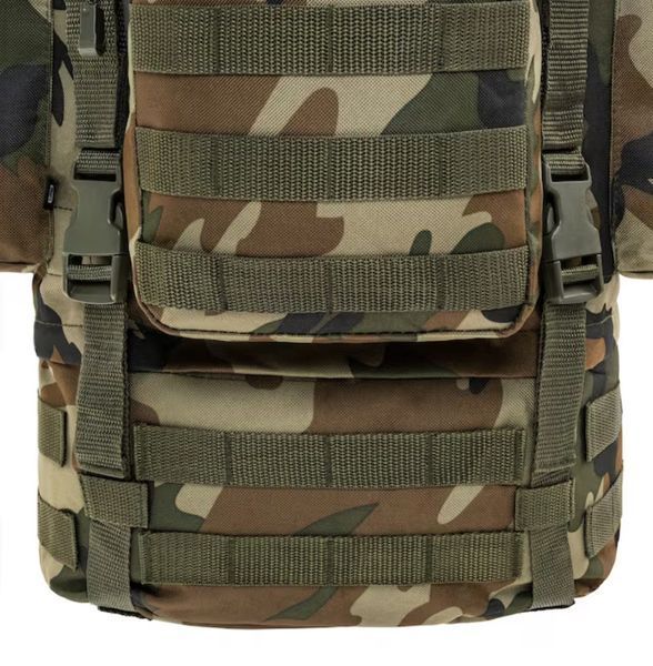 Баул Brandit Kampfrucksack Molle 65л, тактический рюкзак 65л Woodland, рюкзак военный 2021565933 фото