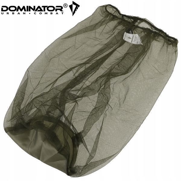 Москітна сітка Dominator оливкова універсальна на голову від комах для капелюха або панами 2083 фото