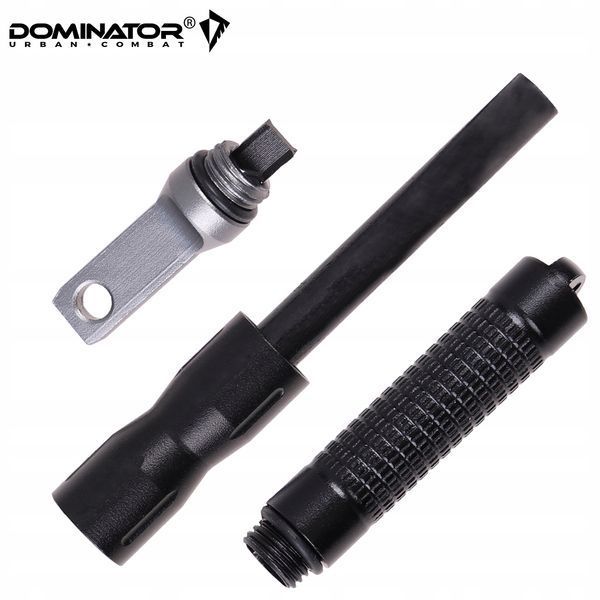 Огниво брелок Dominator черный магниевое водостойкое выживание самозащита 2279 фото