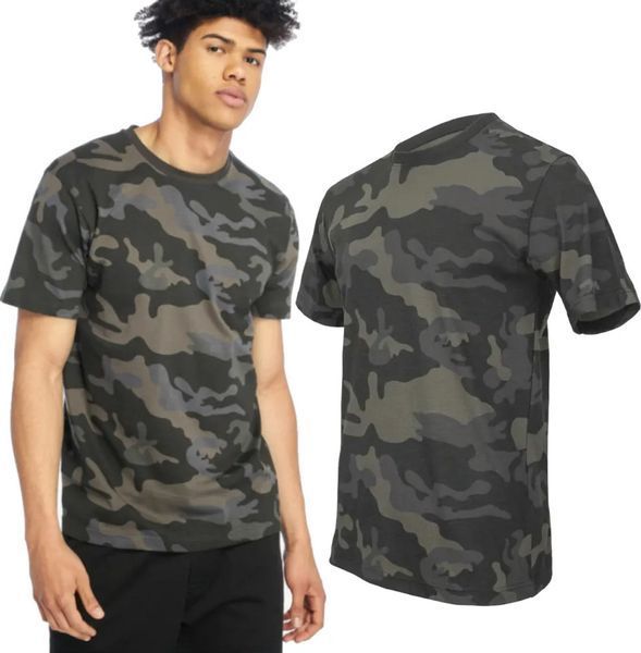 Армейская летняя футболка DarkCamo, футболка Brandit, камуфляжная футболка M 2201027130 фото
