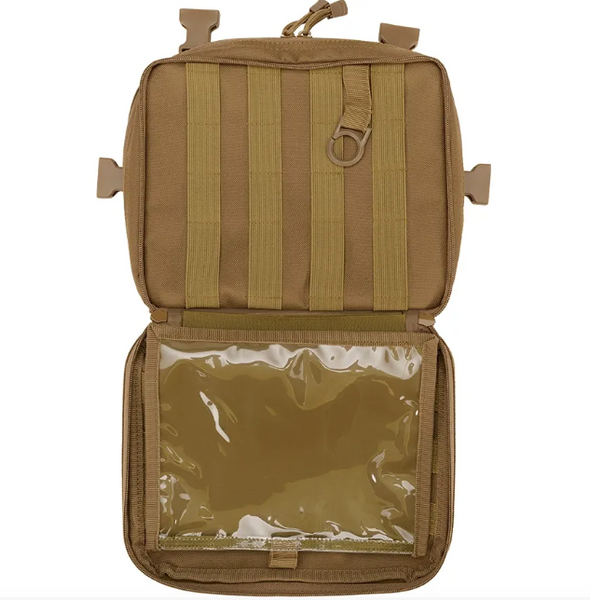 Тактическая нагрудная сумка, утилитарный тактический подсумок койот, Brandit US Cooper Chest Pack Operator 1925297760 фото