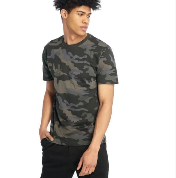Армейская летняя футболка DarkCamo, футболка Brandit, камуфляжная футболка M 2201027130 фото