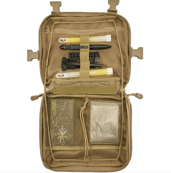 Тактическая нагрудная сумка, утилитарный тактический подсумок койот, Brandit US Cooper Chest Pack Operator 1925297760 фото