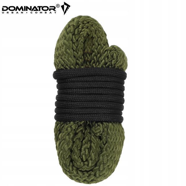 Протяжка шнур-ёрш Dominator олива для чистки пистолетного ствола 9 мм .38 дюйма .9.5 мм .375 калибра 2281 фото