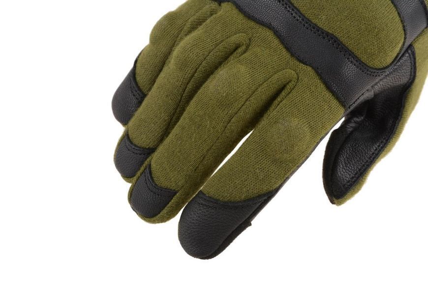 Тактические перчатки Armored Claw Smart Flex Olive из козьей кожи со специальными вставками для работы с сенсорными экранами олива XS 2233445753 фото