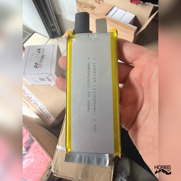 Акумулятор Li-po Semi Solid Horbs Battery 3.7V 11Ah 10&times;54&times;124 мм для дронів HB-LSS-11AH фото