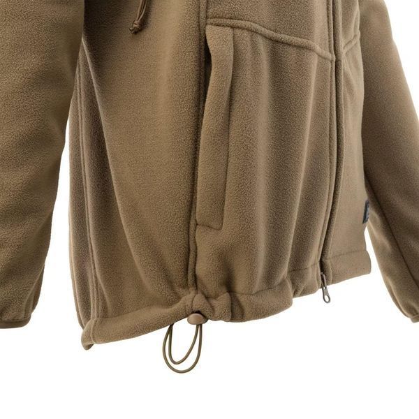 Тактическая флисовая кофта Helikon Patriot Mk2 Hybrid Fleece с капюшоном coyote койот XS 2233445580 фото