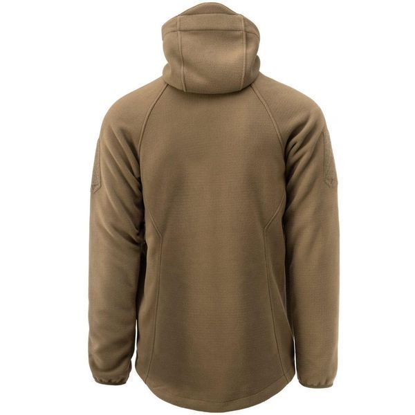 Тактическая флисовая кофта Helikon Patriot Mk2 Hybrid Fleece с капюшоном coyote койот XS 2233445580 фото