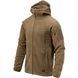 Тактическая флисовая кофта Helikon Patriot Mk2 Hybrid Fleece с капюшоном coyote койот XS 2233445580 фото 1