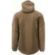 Тактическая флисовая кофта Helikon Patriot Mk2 Hybrid Fleece с капюшоном coyote койот XS 2233445580 фото 5