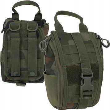 Аптечка Dominator большая камуфляж без наполнения MOLLE спасательная медицинская сумка набедренная Rip Away 2135 фото