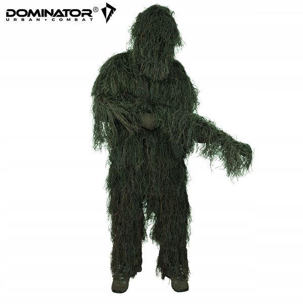 Маскировочный военный костюм Dominator камуфляжный комплект кикиморы для снайпера охотника природы 2283 фото