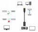 Переходник DisplayPort на HDMI черный адаптер дисплейпорт 25 см 2385 фото 3