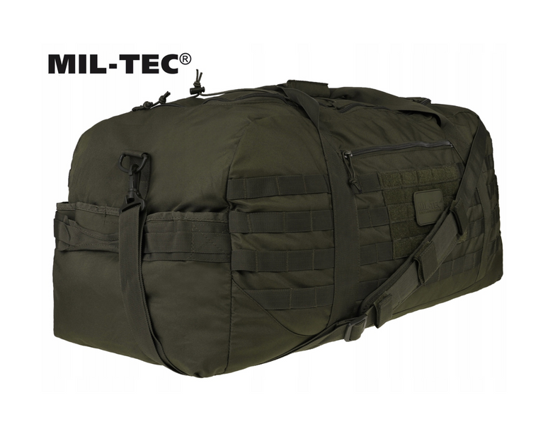 Сумка-баул Mil-tec 105 л олива, MIL-TEC US COMBAT PARACHUTE CARGO LARGE 105 L 2241894179 фото