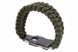 Браслет виживання Paracord Survival з ножем оливковий універсальний 2в1 для любителів активного відпочинку 2184 фото 3